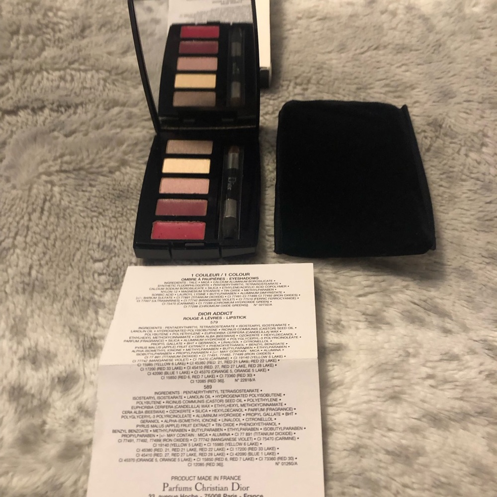 NWT Dior Mini Lip & Eye Palette/100% Authentic Dior Beauty Product - Picture 2 of 7
